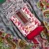 Premium Quality Digital Printed Unstitched 100% Cotton Three Pieces